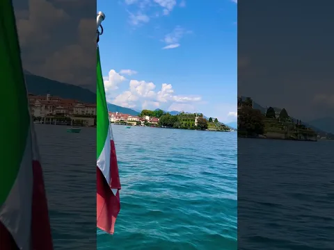 جمال الشاطئ الايطالي جزيرة Palazzo Borromeo