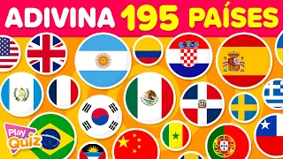 Adivina TODAS las Banderas del Mundo 🌍🧠🤓 | Adivina el País | Test Geografía | PlayQuiz Trivia