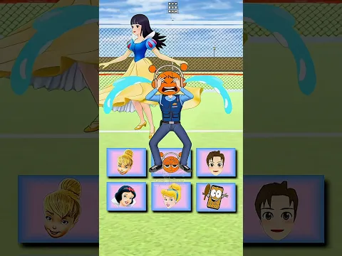 CHOOSE RIGHT HEAD DISNEY PRINCESS ❤️ #sakuraschoolsimulator #shortsvideo #mobilegame #ytshorts