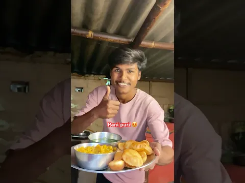 pani puri recipe 🤤😍 #minivlog #shorts