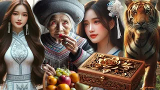 Nkauj see thiab Niam tai poj dab lub neej / dab neeg hmoob story 3d animation