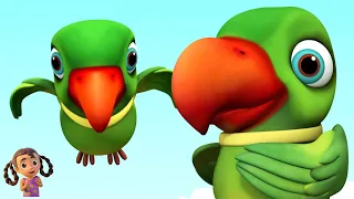 Main Tota Main Tota, मैं तोता मैं तोता, Hindi Rhymes for Kids and Baby Videos
