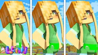 Alex's Pregnant Life - Steve & Alex Minecraft Movie...