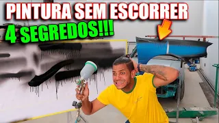 PINTURA QUE NUNCA ESCORRE COMO FAZER - O SEGREDO QUE NINGUÉM CONTA!