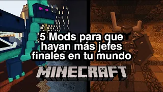 👉5 MODS de JEFES FINALES o BOSSES para MINECRAFT 1.12.2👈