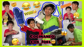 COCINANDO CON JOEL🤯sale mal😫-Hardytineo