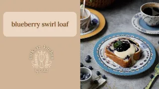 Blueberry Swirl Loaf