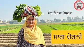 ਸਾਗ ਚੋਰਨੀ | Ep 22 | new punjabi movie 2022 | Punjabi Natak | Mansa @penduvirsa