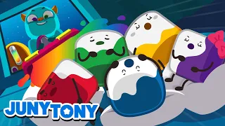 🌈 Kompilasi Lagu Anak Populer | Monster Warna dan Lainnya | Kartun Anak | JunyTony Bahasa Indonesia