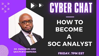 How To Become A Security Operation Center SOC Analyst