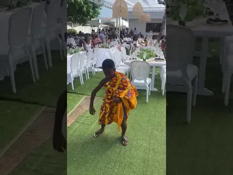 Ghanaians never forgo our cultural  dance at every Occasion#shortvideo#ghanawedding#kenteinspiration