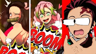 TANJIRO Y TOMIOKA REACCIONAN A TIKTOKS CRINGE