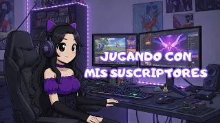 JUGANDO ROBLOX CON MIS SUSCRIPTORES!!! 😱💜