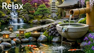 Healing Piano with Flowing Water Sounds 🍃 Relieve Stress, Anxiety & Depression | Calm Mind & Body