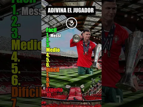 ¿Puedes ADIVINAR estos 10 FUTBOLISTAS? ⚽🔥