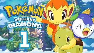 POKÉMON BRILLIANT DIAMOND #1 - Uma Nova Aventura | Nintendo Switch