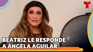 Beatriz Adriana responde a las declaraciones de Ángela Aguilar | Telemundo Entretenimiento