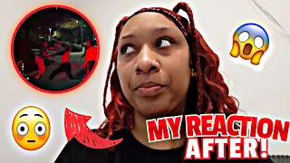 MY REACTION AFTER!