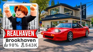 Eu Criei o Brookhaven REALISTA (RealHaven)