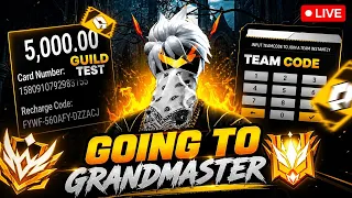 LIVE GIVEAWAY CUSTOMS | PLAYING WITH TEAMCODE #freefire #freefirelivestream