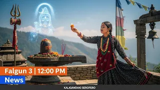 फागुन ३ मध्यान्ह १२ बजेको खबर