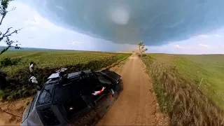 We Launched a Drone at This Tornado, and then...