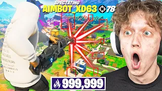 I met a HACKER in arena fill in Fortnite... (I confronted him)