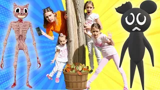🐈‍⬛ CARTOON CAT ❌ SIREN HEAD ❌ SIREN CAT ❌ CARTOON MOUSE în Viața REALĂ