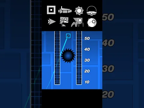 Geometry Dash How Much Can Every Gamemode Fall? 🧐