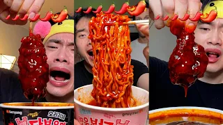 I Ate Buldak Ramen Until It Broke Me!!