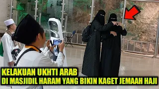 HEBOH !! JEMAAH HAJI PERGOKI UKHTI ARAB MELAKUKAN HAL INI DI MASJIDIL HARAM