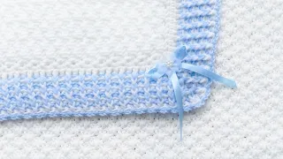 Mantita, cobijita de bebe tejida a crochet FACIL PATRON DE CROCHET PARA GENERAR MAS INGRESOS EN CASA