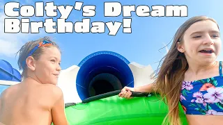 We Surprise Colty With A DREAM VACATION For His Birthday!! Sopo Squad Family Travel Vlog!!