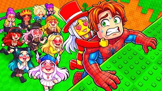 Meu Primeiro Dia como Homem-Aranha no Kick A Lucky Block!