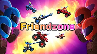 FRIENDZONE - Real time multiplayer with friends - Drive Ahead! 👫💥🚗