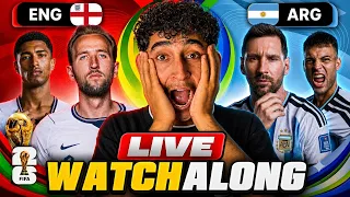 Argentina Vs England World Cup LIVE Watchalong! Live Reaction🔥