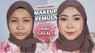 TUTORIAL STEP BY STEP LENGKAP MAKEUP PEMULA ANTI GAGAL !
