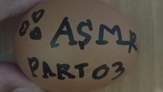 peeling raw egg