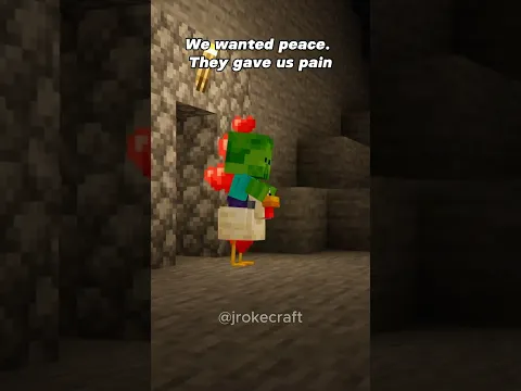 He was my only friend... 🥀 #minecraft #memes