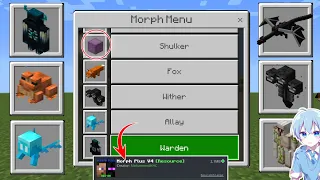 😂COCOK BUAT PRANK TEMEN!! addon Morph plus v4 mcpe 1.18 - addon morph plus v4