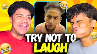 2024 NEW FUNNY MEMES REACTING 😂||MRB. PIG WORLD LONG PART-1||TRY NOT TO LAUGH CHALLENGE 😂