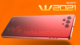 SONY W2021 5G Walkman Phone for 2021 - W800 RESURRECTION Concept