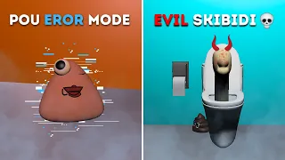 GUA MEMBUAT POU MENJADI SUPER ANEH DI GAME BOU'S REVENGE