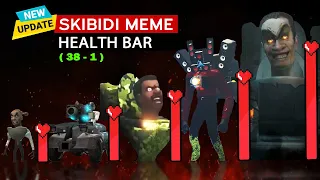 Skibidi Toilet 38-1 With Healthbar & All Fights