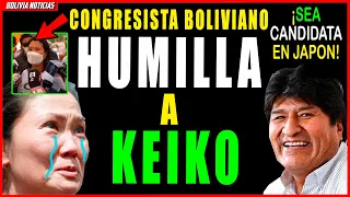 🔴 ¡DIPUTADO BOLIVIANO DA DURA PALI-ZA A KEIKO FUJIMURI! QUE HABIA INCRE-P4-DO A MORALES