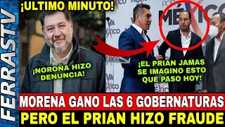 𝗨𝗟𝗧𝗜𝗠𝗢 𝗠𝗜𝗡𝗨𝗧𝗢 ¡𝗦𝗔𝗟𝗜𝗢 𝗧𝗢𝗗𝗢 𝗔 𝗟𝗔 𝗟𝗨𝗭 𝗠𝗢𝗥𝗘𝗡𝗔 𝗚𝗔𝗡𝗢 𝗟𝗔𝗦 6 𝗚𝗢𝗕𝗘𝗥𝗡𝗔𝗧𝗨𝗥𝗔𝗦! 𝗡𝗢𝗥𝗢𝗡𝗔 𝗥𝗘𝗩𝗘𝗟𝗢 𝗧𝗢𝗗𝗢