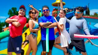 Los Tres Chiflados se recursean como profesores de natación