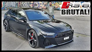 ZVJERSKI KARAVAN OD 760KS!  AUDI RS6 AVANT 2020.