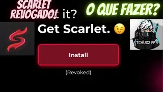 SCARLET REVOGADO REVOKED, EU TENHO SOLUÇÕES ESIGN MELHOR APP PRA INSTALAR IPA!!!