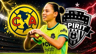 América vs Washington Spirit, con Claudia Martínez en la final de Concacaf